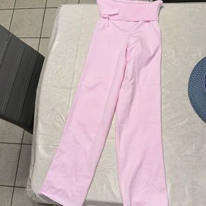 pink sweatpants